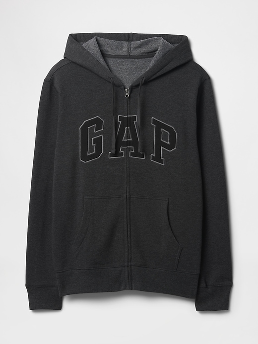 Image number 4 showing, Relaxed Gap Logo Zip Hoodie