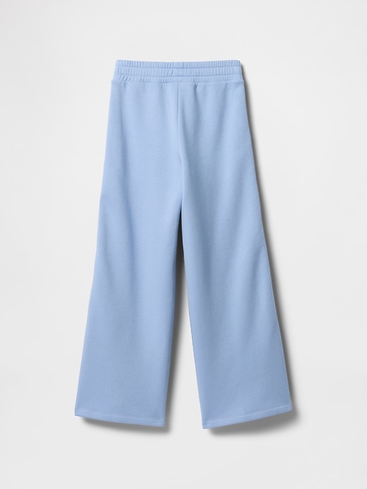 Image number 2 showing, Kids Relaxed Wide-Leg Track Pants