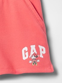 GapKids × Disney Minnie Mouse Pull-On Logo Shorts