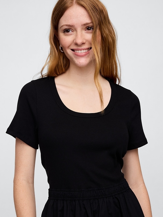 Image number 3 showing, Scoopneck Midi Dress