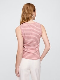 Ribbed Shell Tank Top