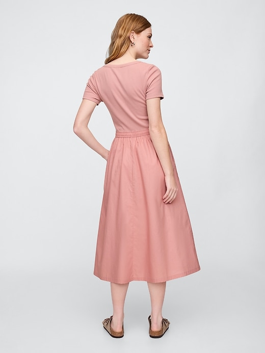 Image number 2 showing, Scoopneck Midi Dress