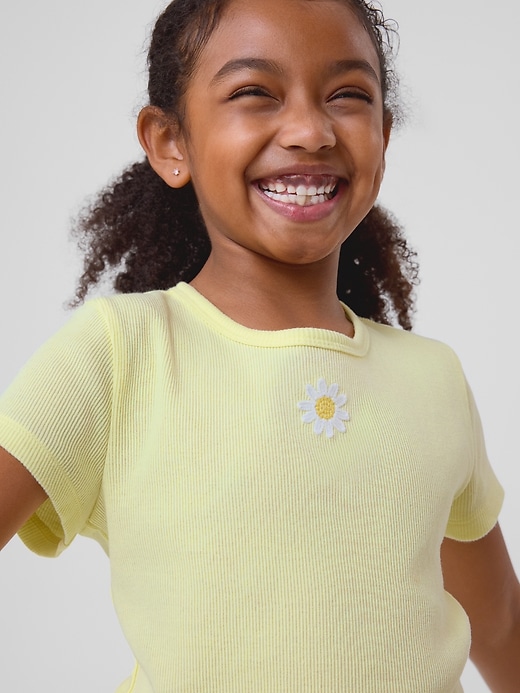 Image number 2 showing, Kids Ribbed T-Shirt