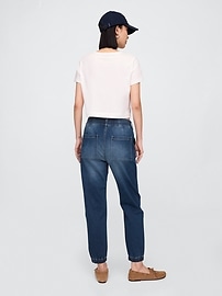 High Rise Sweatpant Jean Joggers