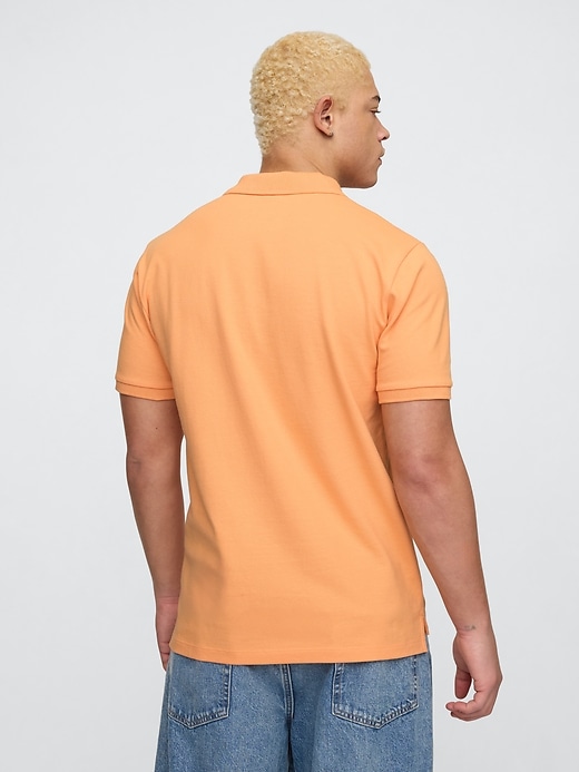 Image number 2 showing, Stretch Pique Polo Shirt