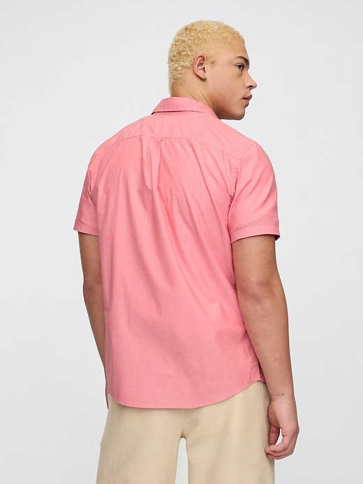 Image number 2 showing, Stretch Poplin Shirt in Standard Fit