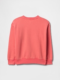 Kids Relaxed Washed Crewneck Sweatshirt
