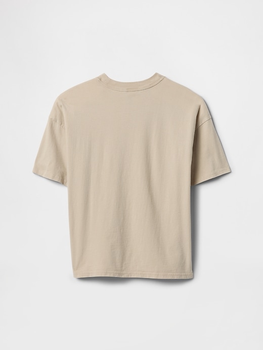Image number 2 showing, Kids Relaxed Washed Crewneck T-Shirt