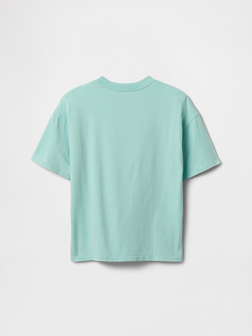 Image number 2 showing, Kids Relaxed Washed Crewneck T-Shirt