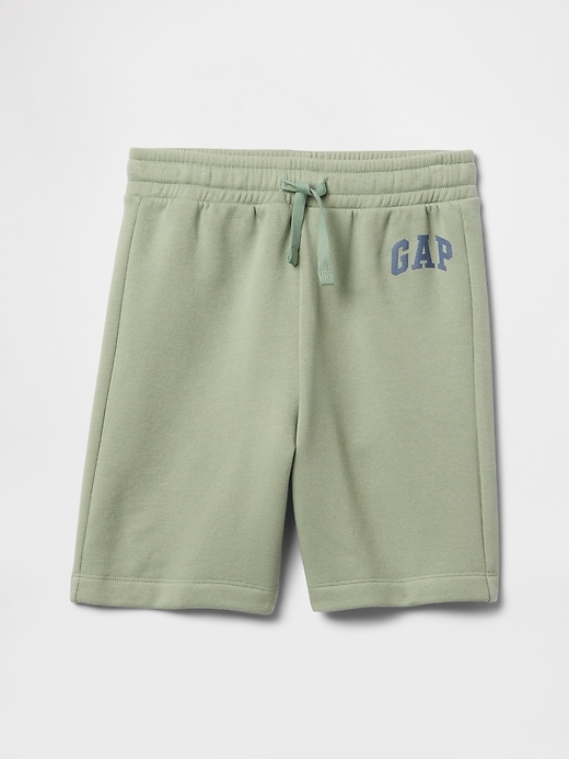 Image number 1 showing, Kids Relaxed Gap Logo No-Pocket Pull-On Shorts