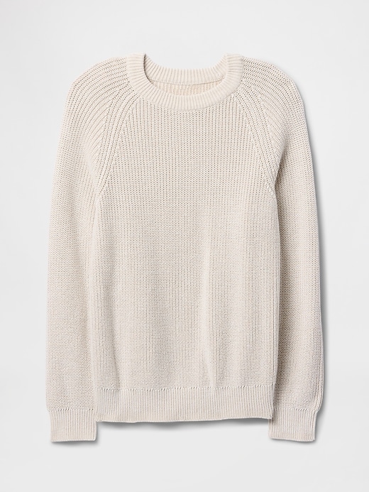 Image number 1 showing, Kids Shaker-Stitch Sweater