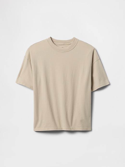 Image number 1 showing, Kids Relaxed Washed Crewneck T-Shirt