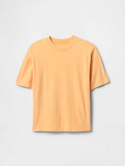 Image number 1 showing, Kids Relaxed Washed Crewneck T-Shirt