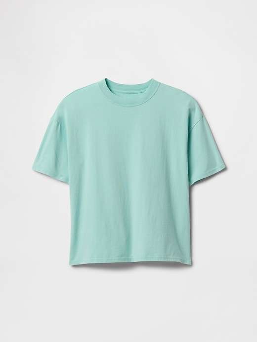 Image number 1 showing, Kids Relaxed Washed Crewneck T-Shirt