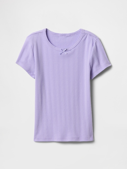 Image number 1 showing, Kids Ribbed T-Shirt