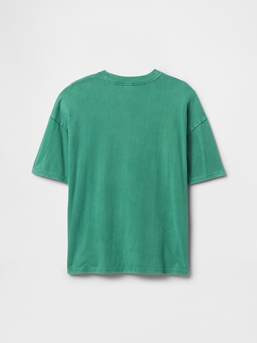 Image number 2 showing, Kids Relaxed Washed Crewneck T-Shirt