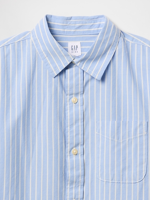 Image number 3 showing, Kids Poplin Shirt