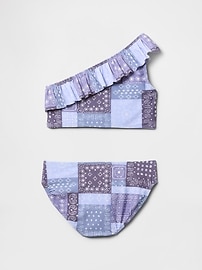 Kids Gingham Swim Two-Piece