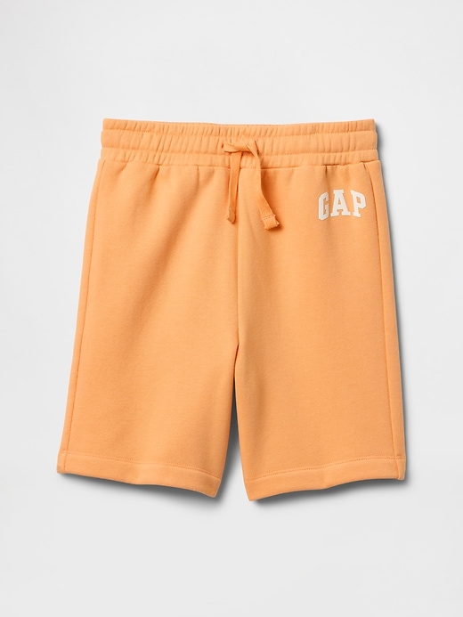 Image number 1 showing, Kids Relaxed Gap Logo No-Pocket Pull-On Shorts