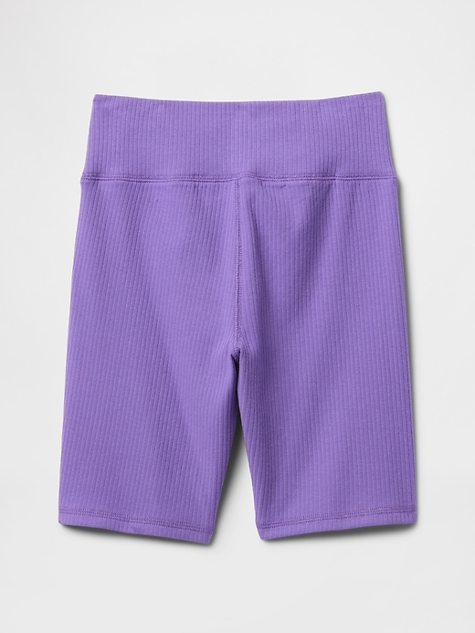 Image number 2 showing, Kids Ribbed Bike Shorts