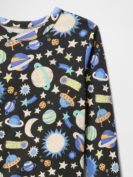 Image number 3 showing, Kids & babyGap 100% Organic Cotton Space PJ Set