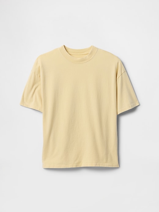 Image number 1 showing, Kids Relaxed Washed Crewneck T-Shirt