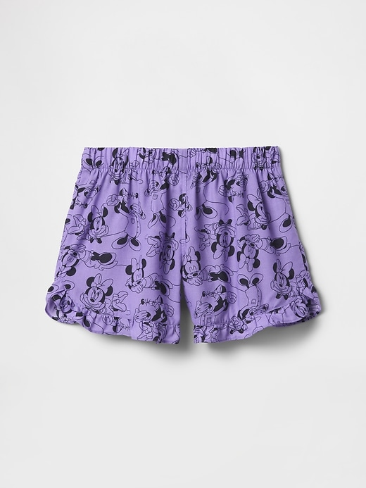 Image number 2 showing, Kids 100% Recycled Ruffle PJ Shorts