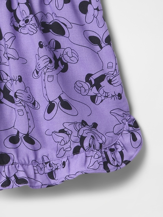 Image number 3 showing, Kids 100% Recycled Ruffle PJ Shorts