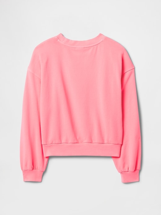 Image number 2 showing, Kids Oversized Fleece Sweatshirt