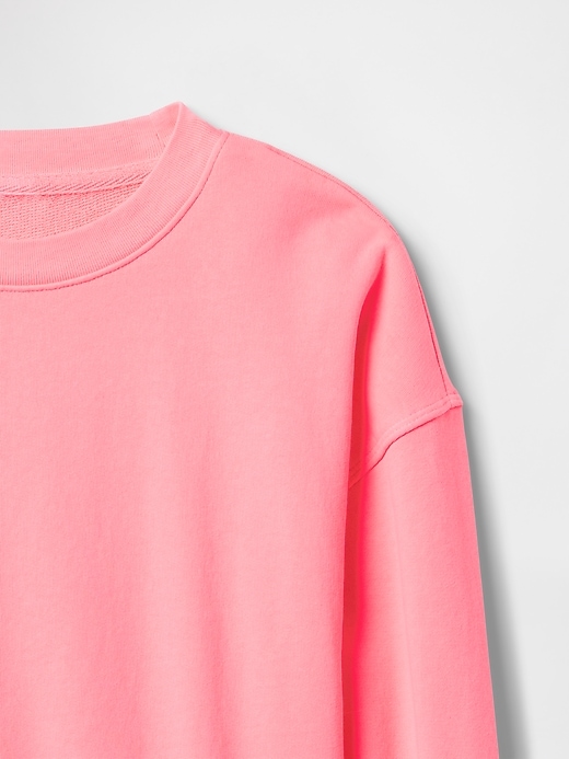 Image number 3 showing, Kids Oversized Fleece Sweatshirt