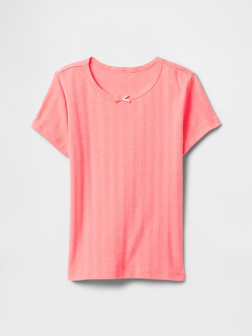 Image number 1 showing, Kids Ribbed T-Shirt