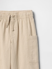 babyGap Linen-Blend Pull-On Cargo Pants