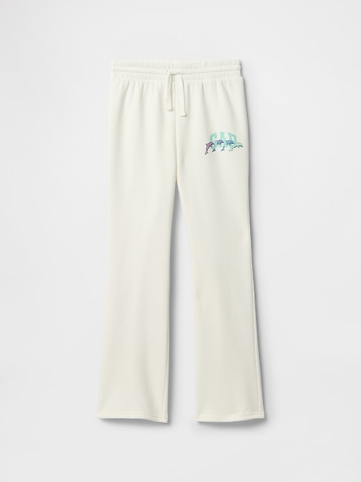 Image number 1 showing, Kids Relaxed Gap Logo Bootcut Sweatpants