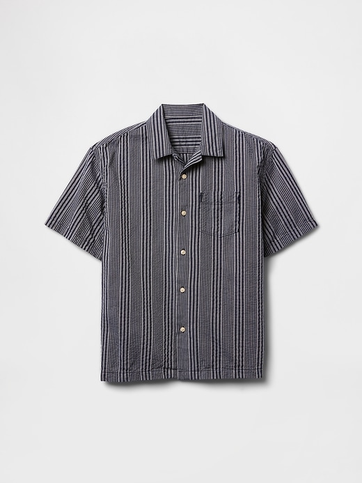 Image number 1 showing, Kids Relaxed Linen-Blend Vacay Shirt