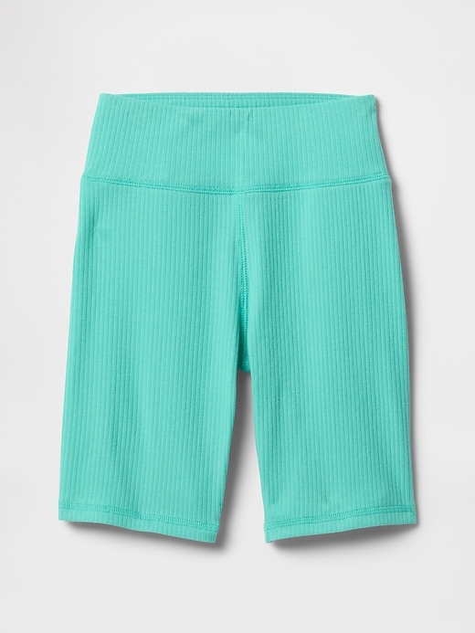 Image number 1 showing, Kids Ribbed Bike Shorts