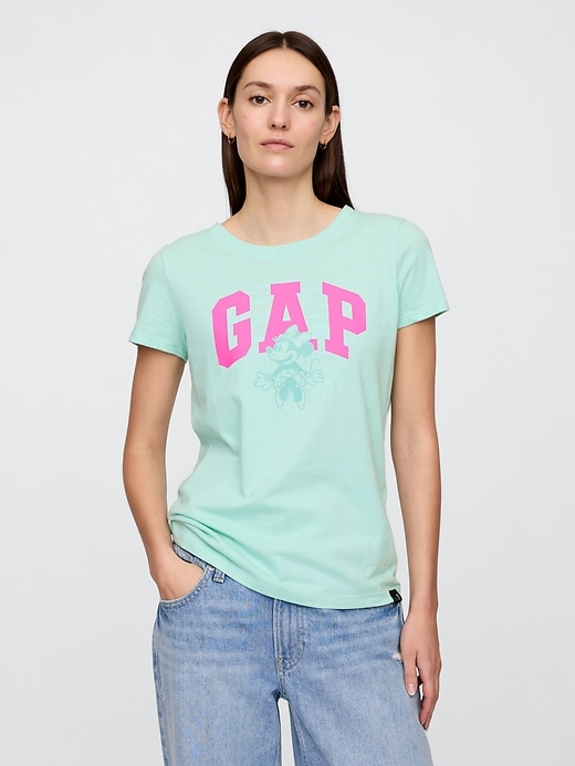 Image number 1 showing, Gap &#215 Disney Minnie Mouse Gap Logo T-Shirt