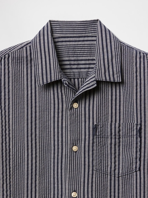 Image number 4 showing, Kids Relaxed Linen-Blend Vacay Shirt