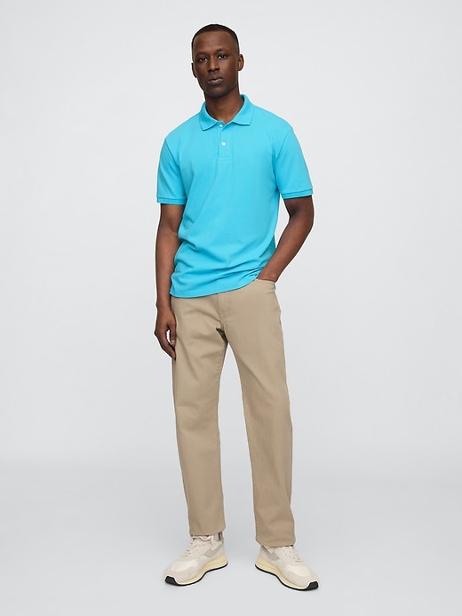 Image number 3 showing, Stretch Pique Polo Shirt