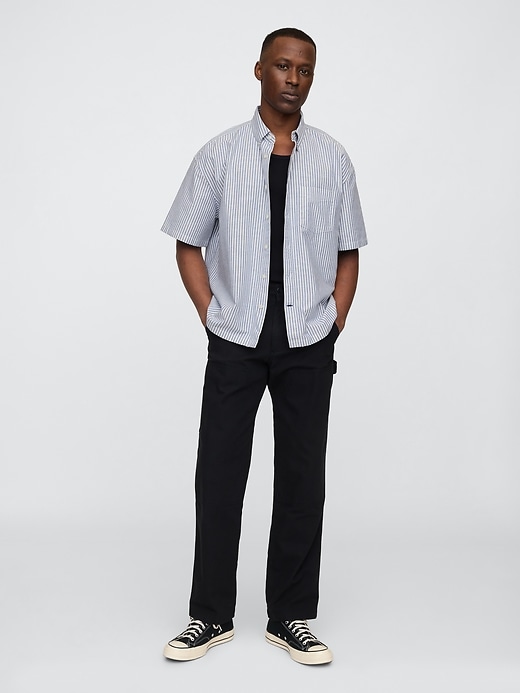 Image number 3 showing, Oxford Shirt in Boxy Fit
