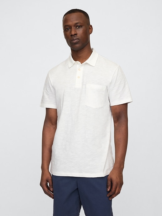 Image number 1 showing, Lived-In Polo Shirt