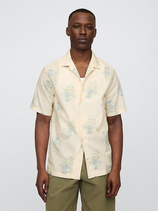 Lived-In Curved-Hem T-Shirt