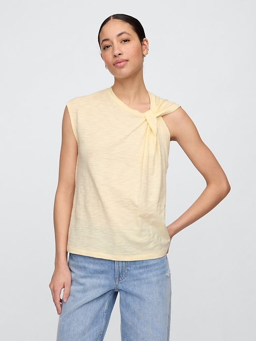 Image number 1 showing, ForeverSoft Twist-Top T-Shirt