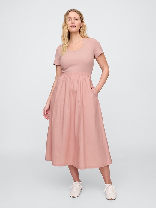 Image number 4 showing, Scoopneck Midi Dress