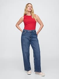 Mid Rise '90s Loose Jeans