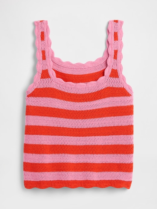 Image number 5 showing, Squareneck Sweater Tank Top