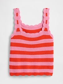 Squareneck Sweater Tank Top