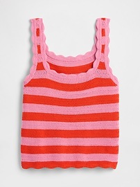 Squareneck Sweater Tank Top