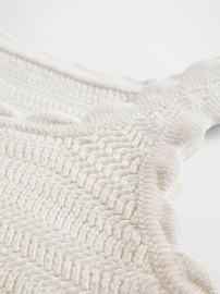 Squareneck Sweater Tank Top