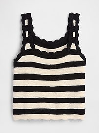 Squareneck Sweater Tank Top
