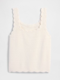Squareneck Sweater Tank Top